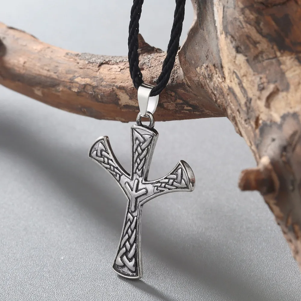Распродажа! винтажное серебряное мусульманское ожерелье с веревочной цепью, круглая религиозная Подвеска для свитера - Окраска металла: 6
