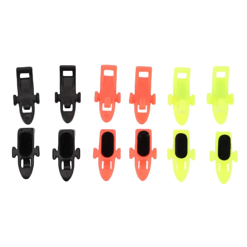 

10pcs Fishing Hook Keeper Lure Bait Holder With Rubber Ringsfor Fishing Rod Fishing Gear Portable Accessories Fixed Bait New 202