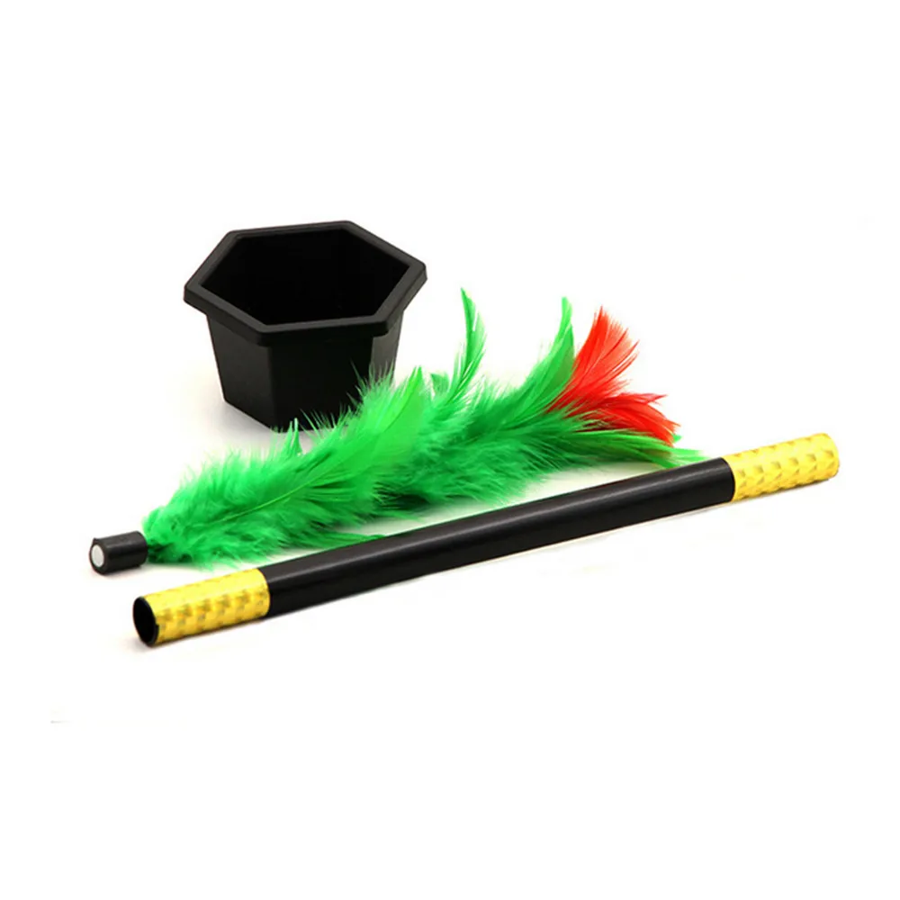 Magic Wand to Flower Magic Trick Easy Magic Tricks Toys for Adults kids Show Prop Funny 3