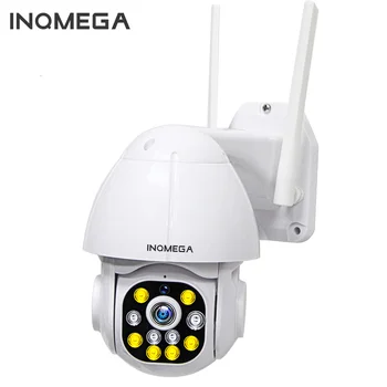 

INQMEGA PTZ 1.5 Inch Mini Surveillance IP Camera Cloud Wifi 1080P HD High Speed Dome Outdoor 2MP 4x Digital Zoom Baby Monitor