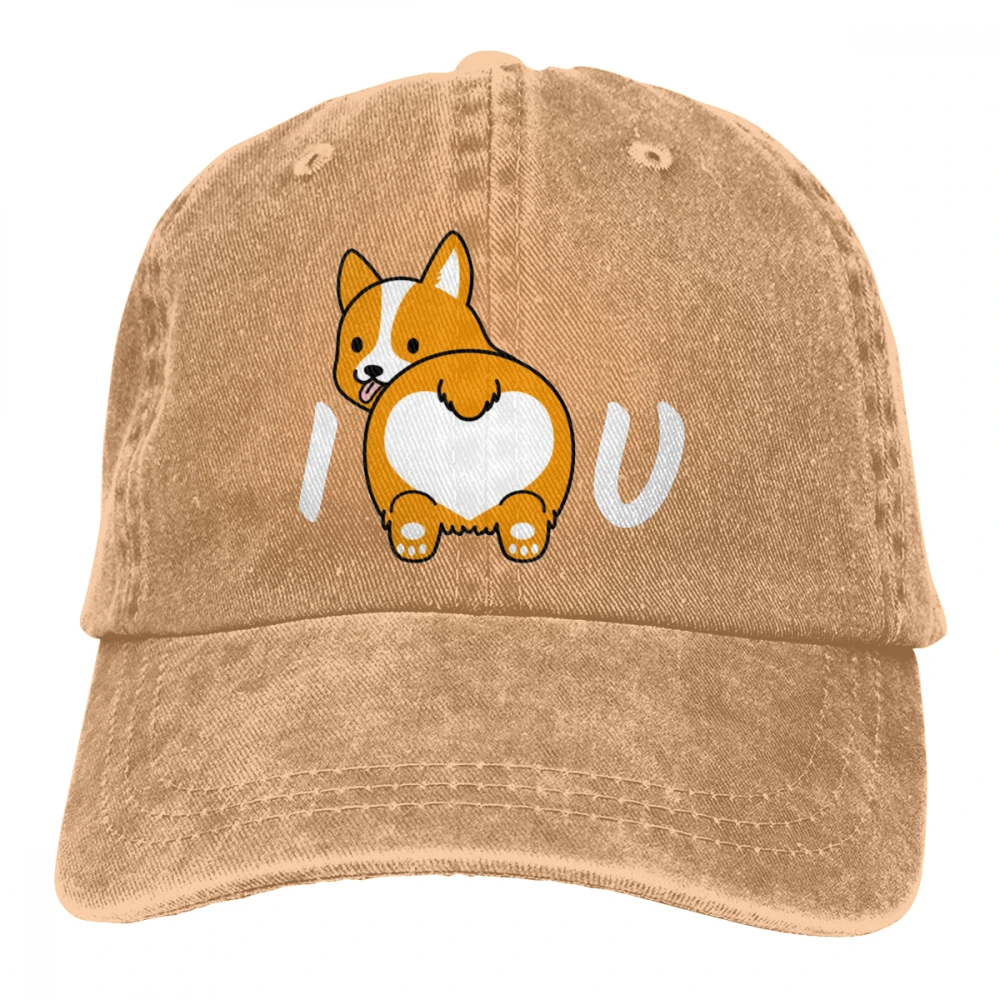 Gorgi I Love You Casquette глубокий Хизер унисекс Мужские Женские джинсовые бейсболка с ремешком кепки Регулируемая шляпа для гольфа папа - Цвет: Хаки
