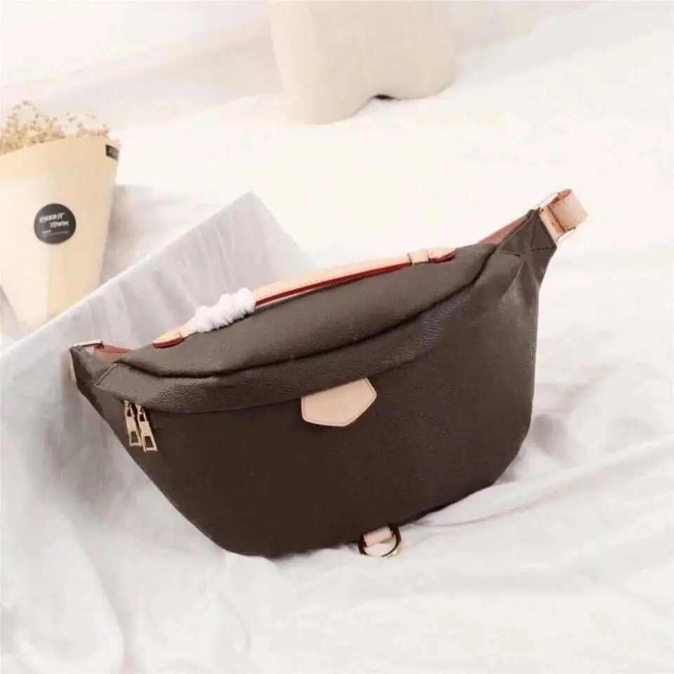 

2019 high quality luxury brand ladies Fanny pack monogram fashion women's chest bag free shipping