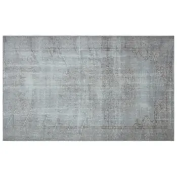 

Handmade Gray Vintage Overdyed Turkish Area Rug 183x294 Cm-6'0''X9'8''