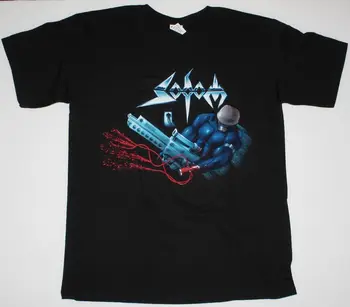 

SODOM TAPPING THE VEIN TOUR GERMAN THRASH METAL KREATOR NEW BLACK T-SHIRT