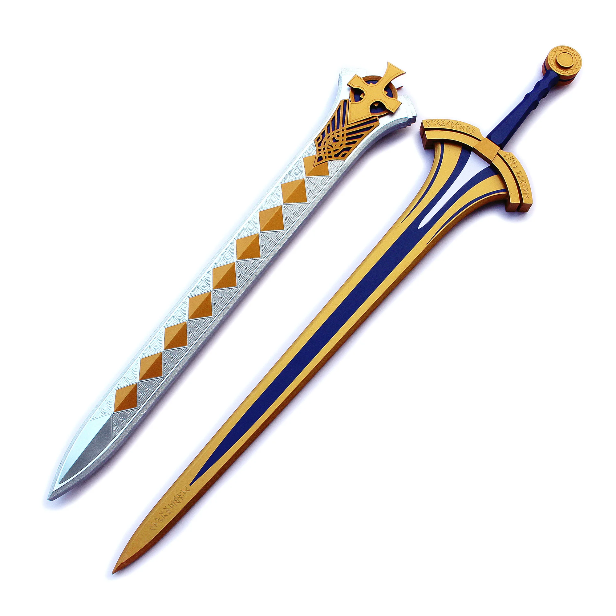 Excalibur Fate Re Artu Pendragon Saber Cosplay Spada E La Guaina Costume Prop Aliexpress