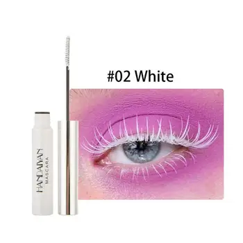

White Cool Mascara Curling Quick Dry Lash Mascara Waterproof Eyelash Extension Volume Makeup Comestics Tools TSLM2