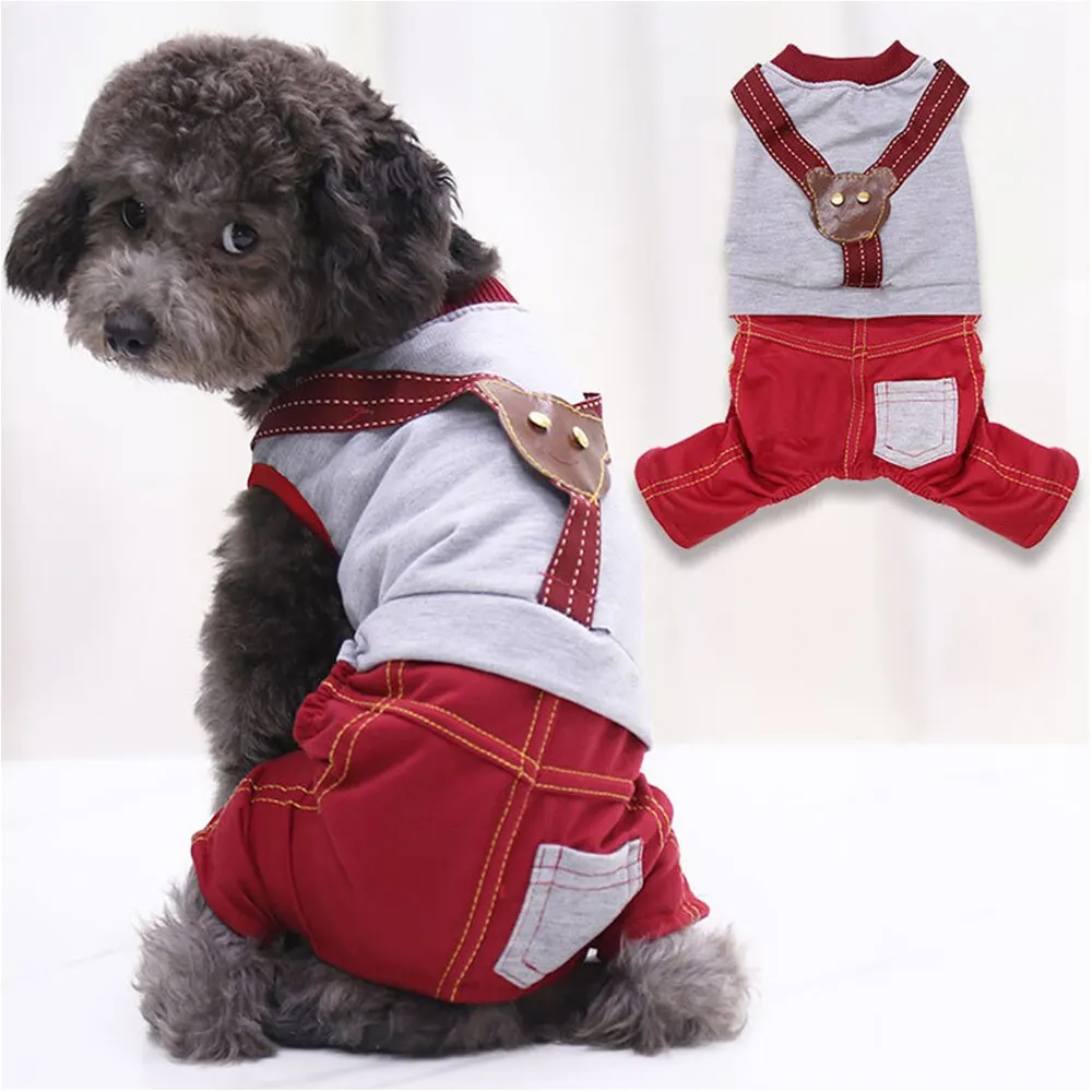 

Fashion Striped Pet Dog Clothes For Dogs Coat Hoodie Sweatshirt Winter Ropa Perro Dog Clothes Cartoon Pets Clothes