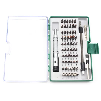 

64 In 1 Precise Screwdriver Set With 60 Bit Magnetic Screwdriver Kit Professional Electronics Repair Tool With Flexible Shaft