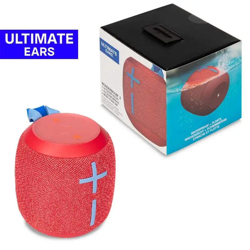 Logitech Ultimate Ears WONDERBOOM 2 Portable Wireless Bluetooth Speaker Big Bass 360 Sound Waterproof/Dustproof IP67 Speaker