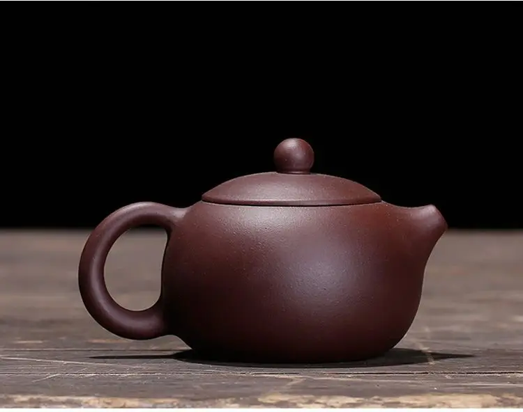 Yixing Clay Teapot Raw Ore Purple Clay Xi Shi Pot Teapot Set Eight Sets of a Pot Six Cup Pitcher Tea Ceremony Customizable Manuf