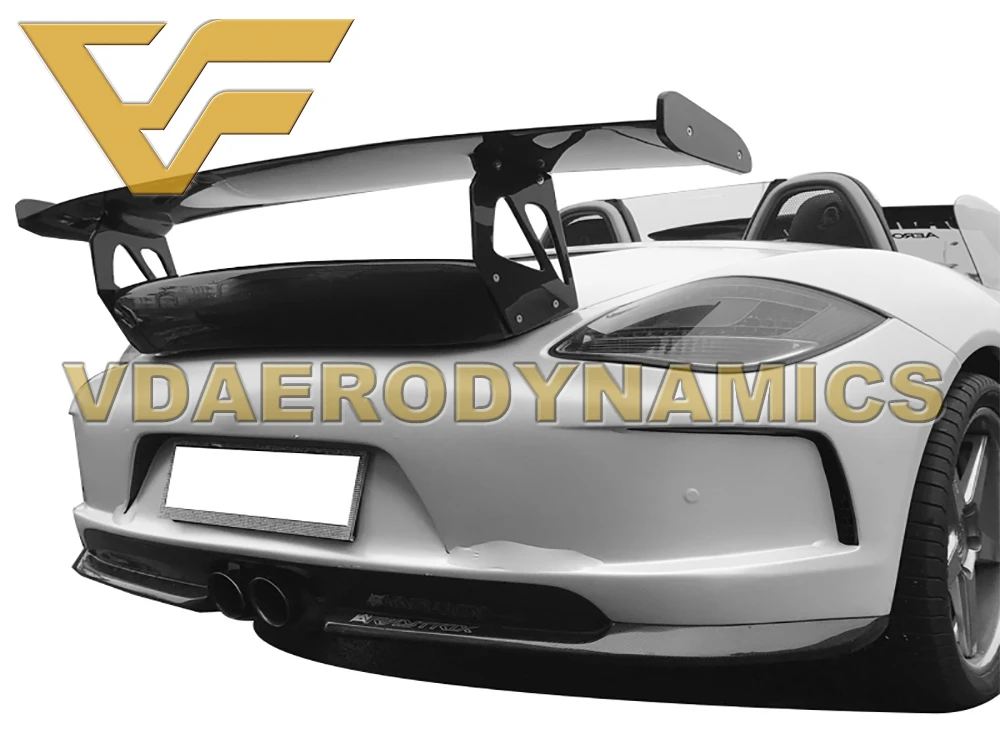 Подходит для 09-12 987 Porsche Cayman Boxster VAD-991-GT3 полный комплект кузова передний бампер задний бампер боковые юбки