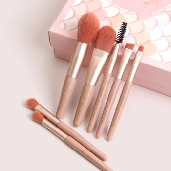 

7Pcs/set Makeup Brushes Set Foundation Powder Eye Shadow Eyeliner Eyelash Eyebrow Blush Facial Makeup Cosmetic Tools Y