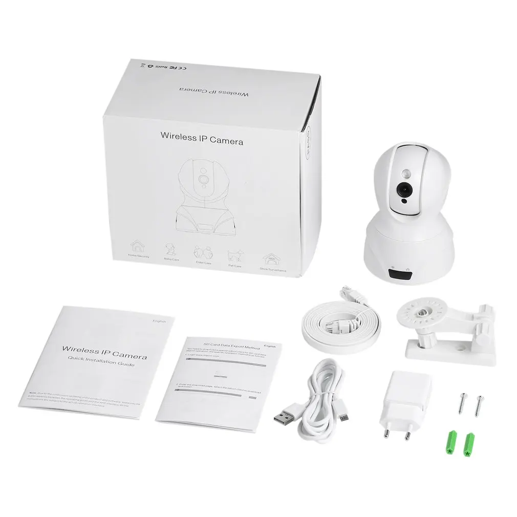 

826 Wireless 2.4G WIFI Security Camera Infrared Night Vision IR-CUT Switch Motion Detection H.264 Video Compression