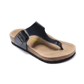 

BIRKENSTOCK Sandals Ladies Single button sandals Beach Classic Flip toe sandals Retro Design