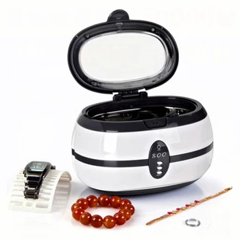 

600ml Ultrasonic Cleaner 35W Watch Jewelry Eyeglass Circuit Board Cleaning Machine Intelligent cleaning bath power driver