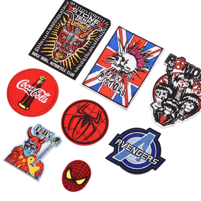 Embroidered patches garment badges1