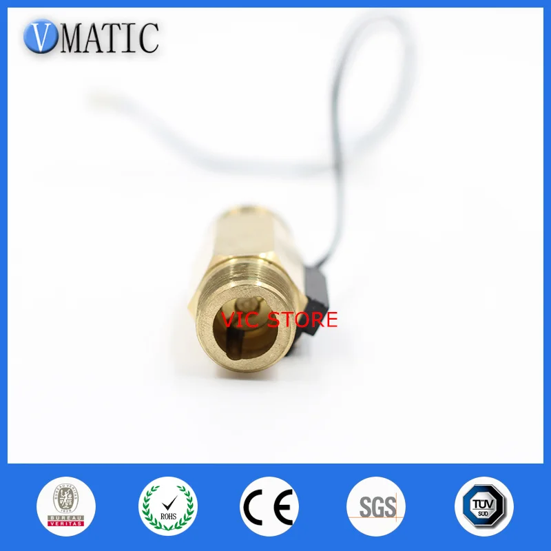 High Quality Electronic Sensor Toilet Auto Flush Brass Magnetic High Precision VC2260 Water Heater Flow Switch