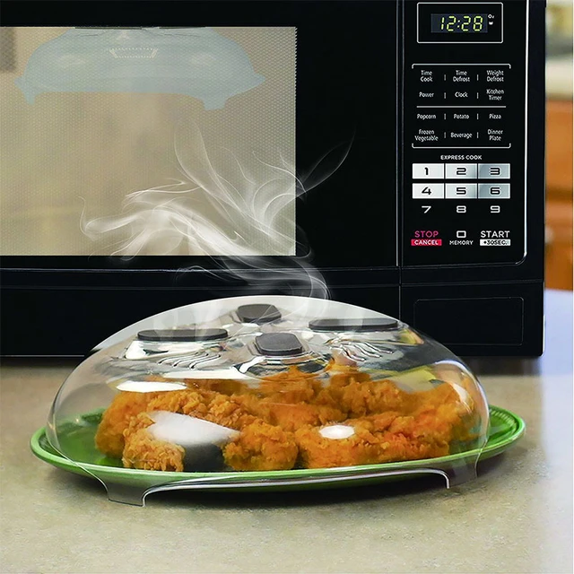 Microwave Plate Cover with Magnetic Hover Function Microwave Cover