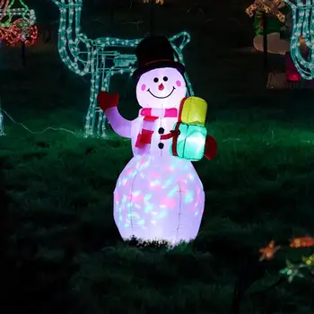 

Large Inflatable Santa Claus Snowman Dolls LED Night Light Holiday Party Outdoor Garden New Year Christmas Decor Kids Toys Gifts