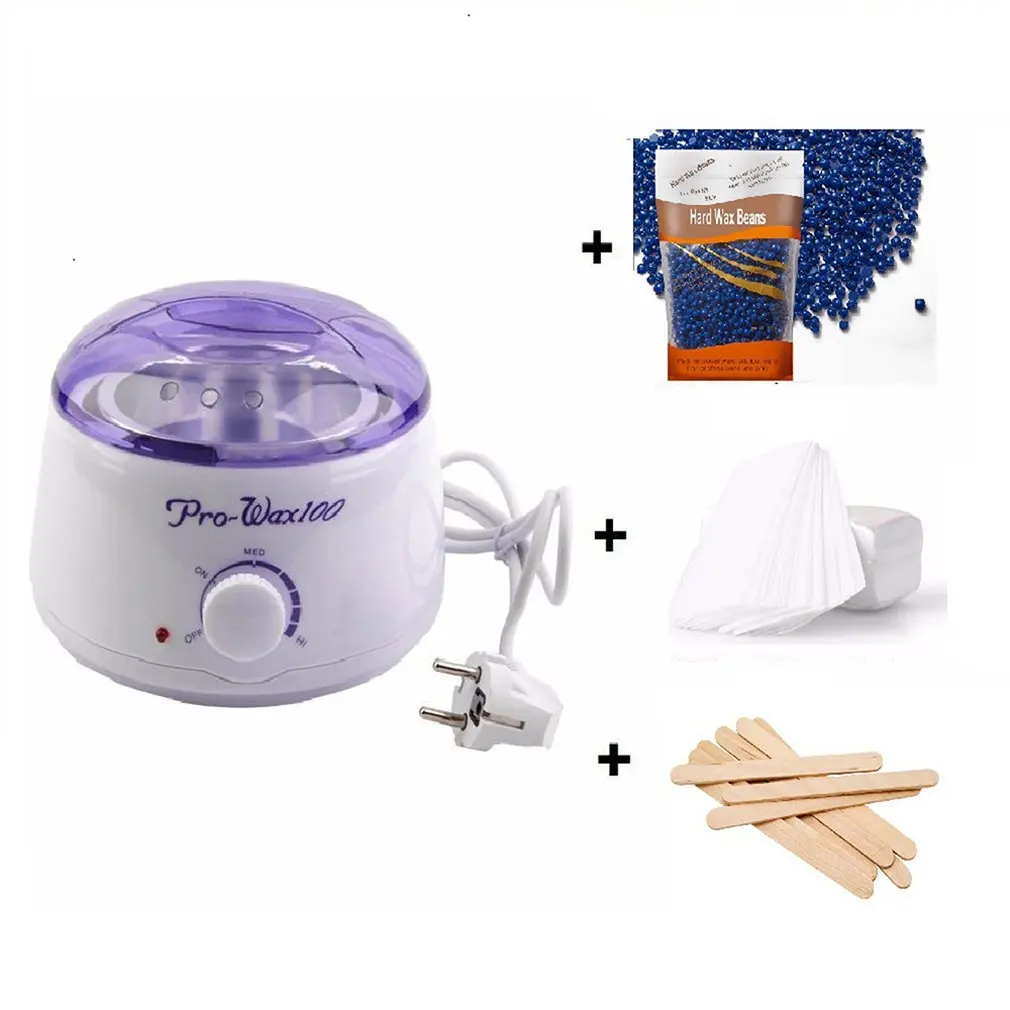 

Hair Removal Set Wax Machine Heater Wax Stick Paper Free Hair Removal Wax Bean Solid Hard Wax Wax Beauty Salon