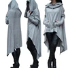 Fashion Trends New European and N Pure Color Long Hoodie 1