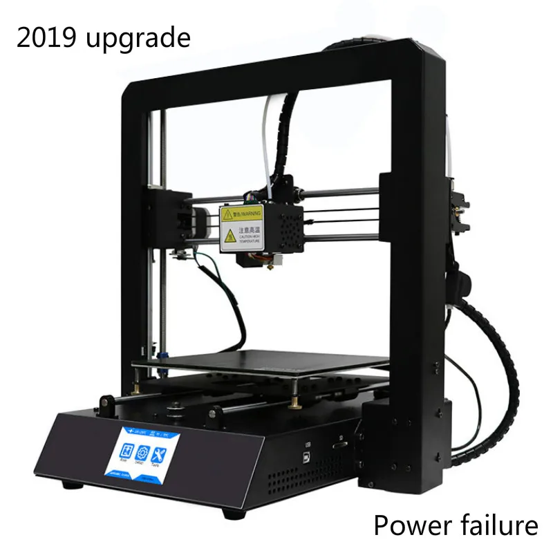 Отключения питания по-прежнему A12 3D-принтеры "сделай сам" i3 Upgradest Высокая точность Prusa 3D-принтеры Наборы в стиле «сделай сам»; FDM