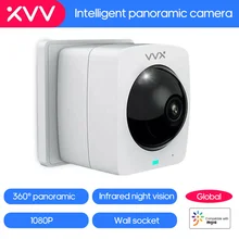 XIAO mi jia XiaoVV Smart Panora mi c камера 1080P HD 360 ° Panora mi c IP Cam ИК детектор движения ночная версия для mi Home App US