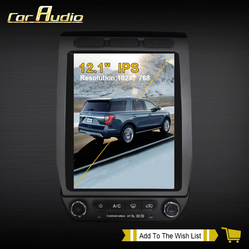 Вертикальный экран для Ford Expedition Автомобильный плеер DVD gps навигация Авто Android 9 Радио Стерео головное устройство мультимедийный плеер