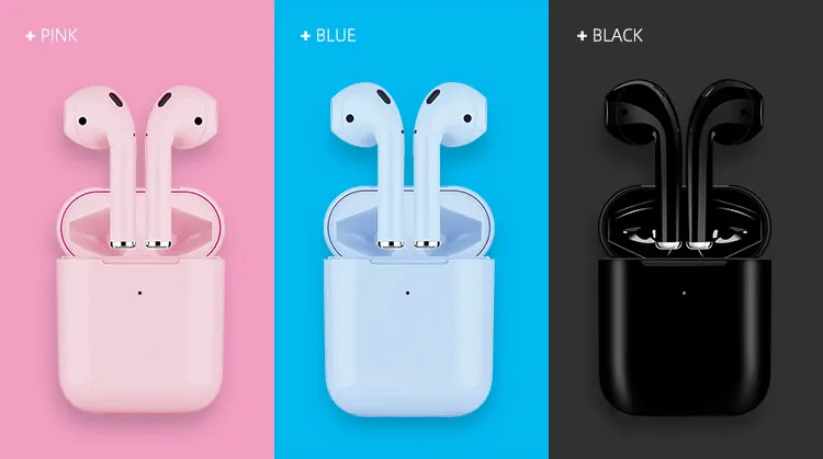 

W1 chip New Air plus wireless bluetooth earphone compatible to 1st generation air with windows Pop-up best in class quality