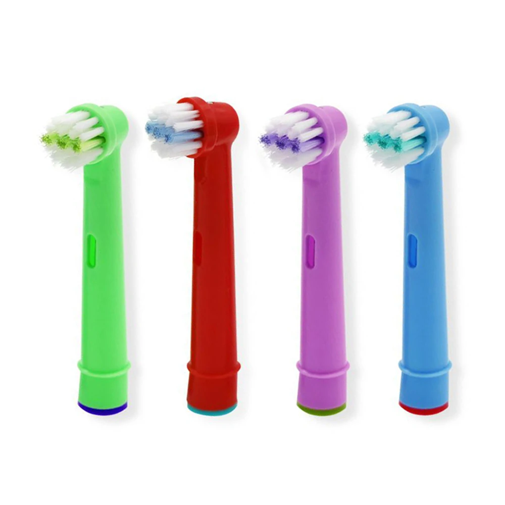 

4pcs Replacement Kids Children Tooth Brush Heads For Oral-B Electric Toothbrush Fit Advance Power/Pro Health/Triumph/3D Excel