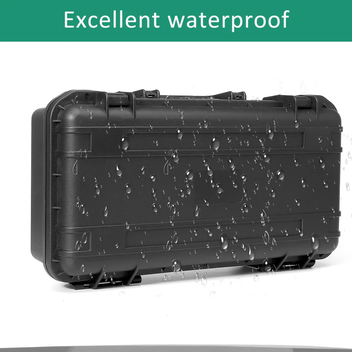 Kopen Beschermende Veiligheid Instrument Tool Box Waterdicht Schokbestendig Toolbox Verzegelde Tool Case Slagvast Koffer Met Spons