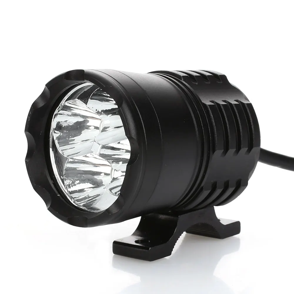 Высокомощный белый свет 4LED Refit передняя фара для вождения противотуманных фар суперъяркий мотоциклетный фонарь для мотоцикла