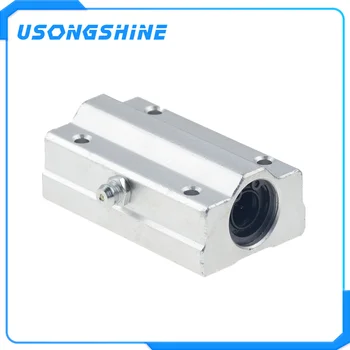 

2pc SCS8LUU SCS10LUU SCS12LUU SCS16LUU SCS20LUU 8mm long type Linear Ball Bearing Block CNC Router