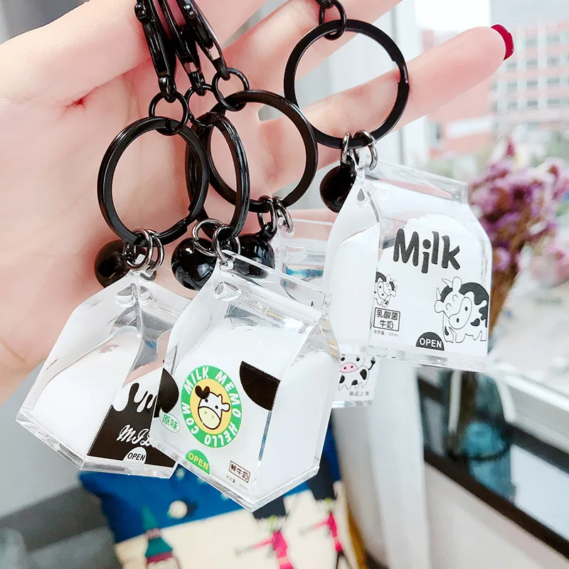 

Creative Popsicle Glitter Key Chain Quicksand Keychain Liquid Floating Mile Box Keyring Backpack Pendant Gift for women
