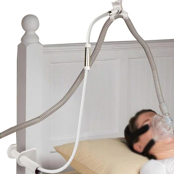 

Adjustable Foldable CPAP Hose Holder Hanger for Preventing Tube Leakage and Tangle