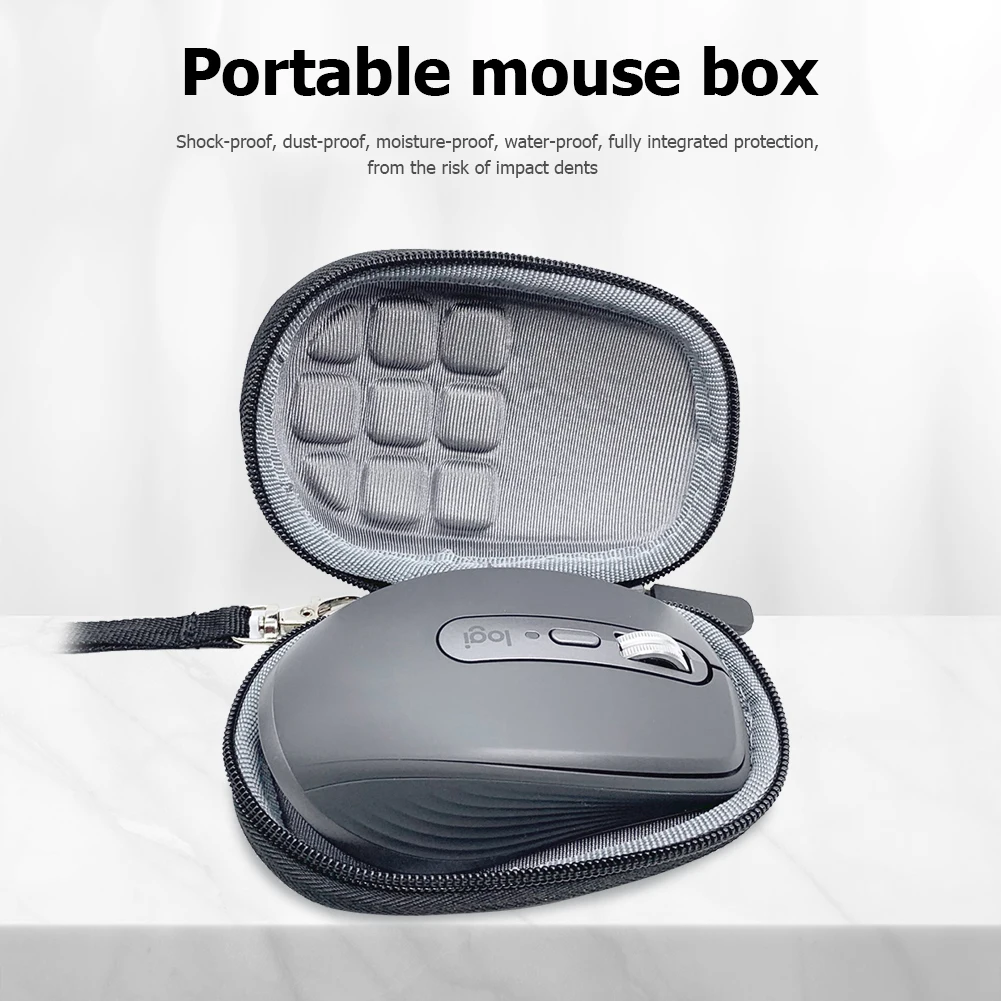 Mouse Case Storage Bag Hard Carrying Case Pouch Cover For Logitech MX Anywhere 3 Accessories EVA Travel Protective Case Cover