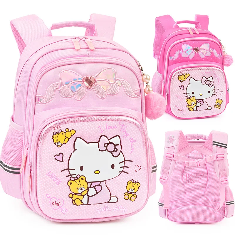 

Hellokitty Schoolbag for Elementary School Students Girls CHILDREN'S Rucksack Cute 1-3 Grade 1/2/3 2 Kids Backpack