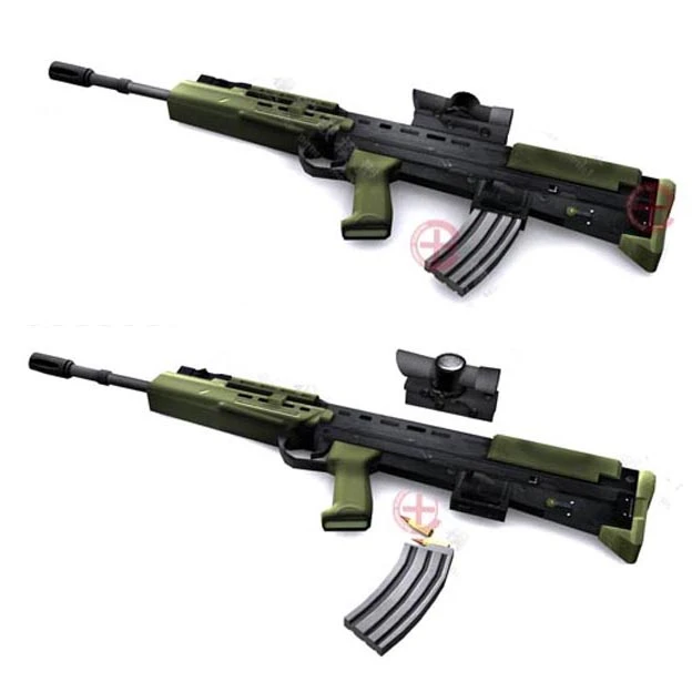 紙モデルガン英国l85a1アサルトライフル1 1銃器ないフェードパズル教育玩具男の子 Paper Model Gun Model Gunpaper Model Aliexpress