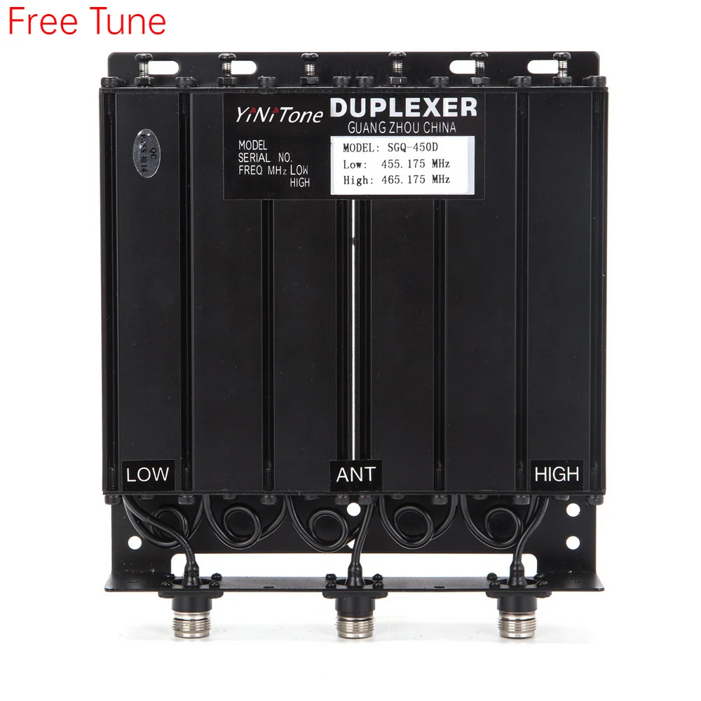 YiNiTone 50W UHF 6 Cavity Duplexer N Connector FREE tune radio repeater New 400-470Mhz | Мобильные телефоны и аксессуары