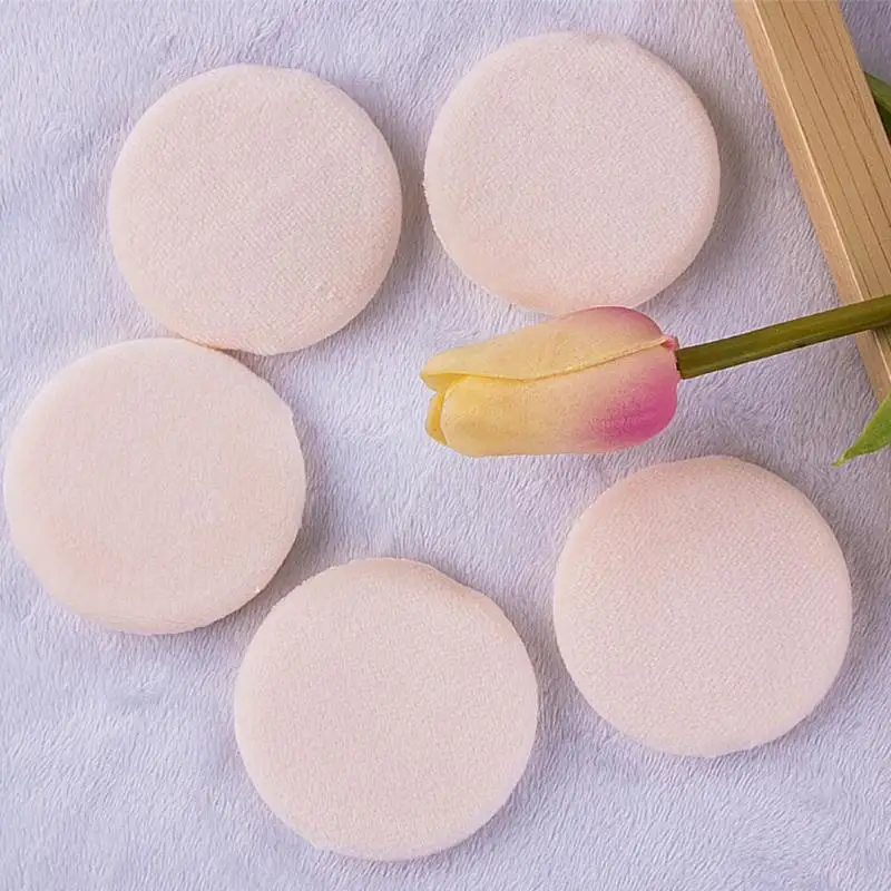 5pcs Makeup Air Cushion Soft Sponge Puff Dry Wet Concealer Foundation Smooth Powder Cosmetic Makeup Powder Sponge Puff