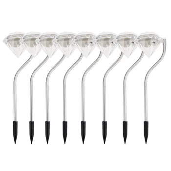 

Outdoor LED Solar Diamond Lamp Waterproof For Lawn Lanscape Yard Decoration Solar Diamond Lamp For Home Diy Tools Parts