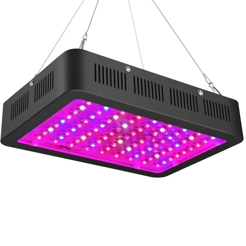 

1000W LED Grow Light with Bloom and Veg Switch, LED Plant Growing Lamp Full Spectrum with (10W LED) Double-Chips for Professiona