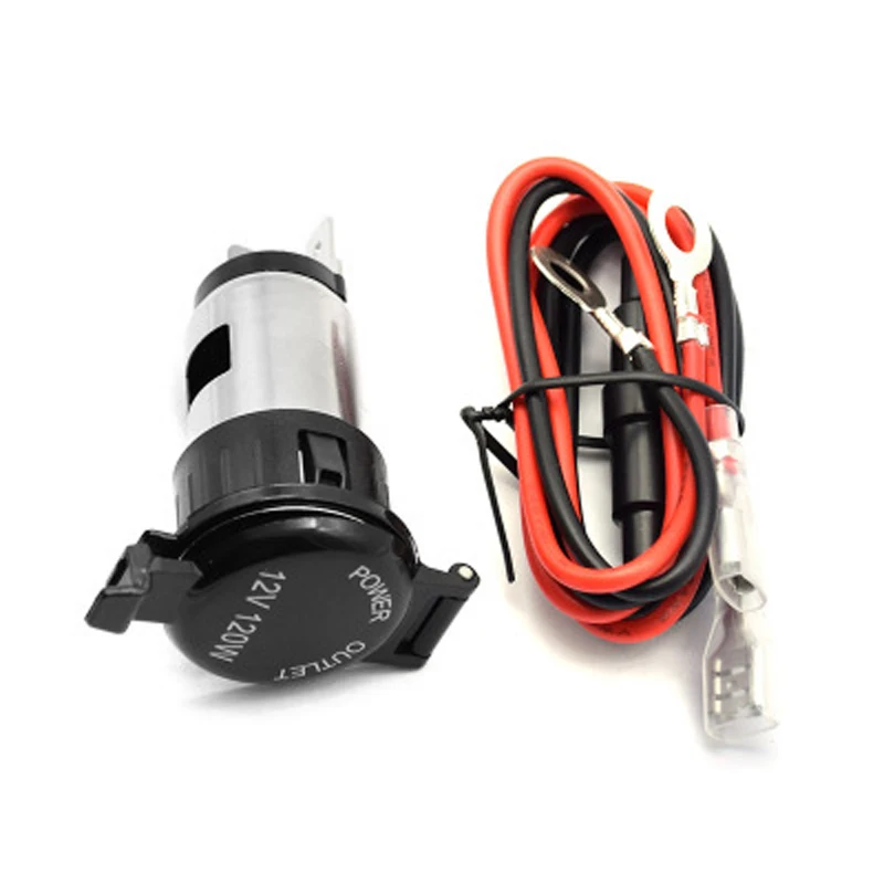 12V Автомобильная электронная сигарета Зажигалка Розетка для мотоциклов