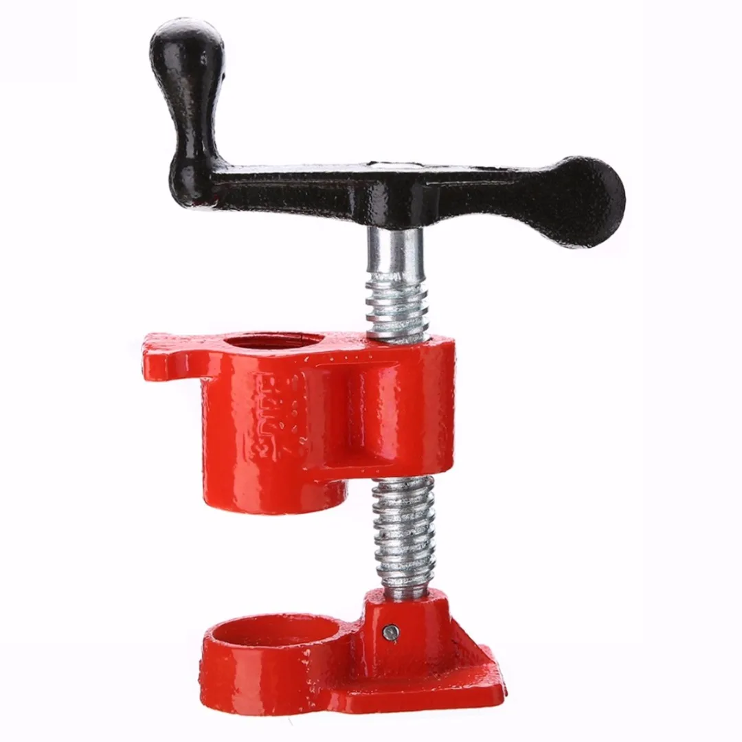 

4pcs/set Pipe Clamp Woodworking Hand Tool 3/4" Heavy Duty Pipe Clamp Gluing Pipe Clamp Wide Glue Clamp Surface