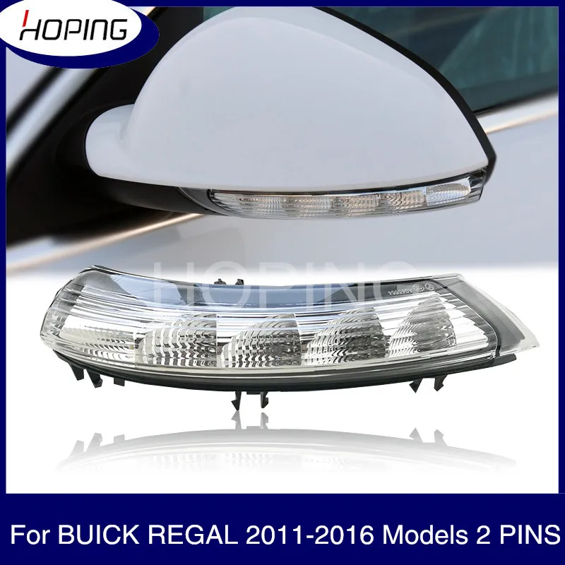 Hoping Left Right Led Rearview Mirror Turn Signal Light Lamp For Buick