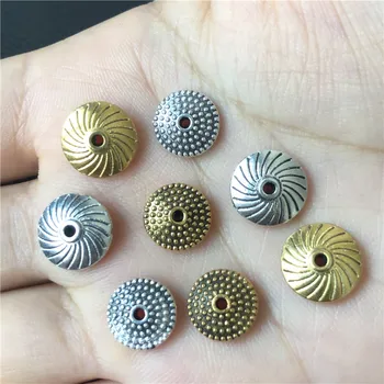 

20pcs oblate bead connectors for jewelry making DIY handmade bracelet necklace accessories wholesale factory direct sales