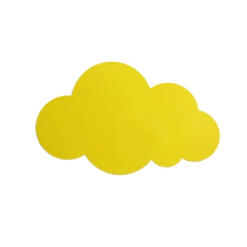 

220V Hallway Bedside Walkway Eye Protection LED Wall Lamp Hotel Bedroom PVC Cloud Shape Night Light Nordic Style Child Loft