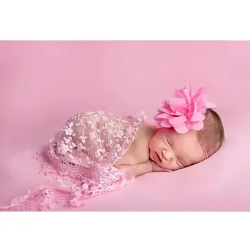 

Newborn Baby Photography Props Neonatal wrapping Cute Clothes carter With Headband Sets boy girl headbands accessories