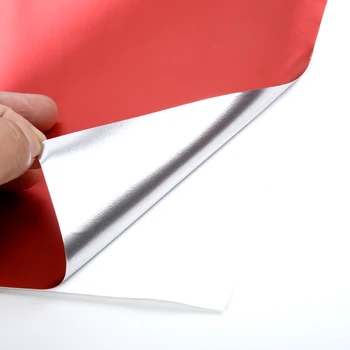

Metallic Car sticker Wrap Auto Roll Vinyl Film Satin Bumper Chrome Sheet