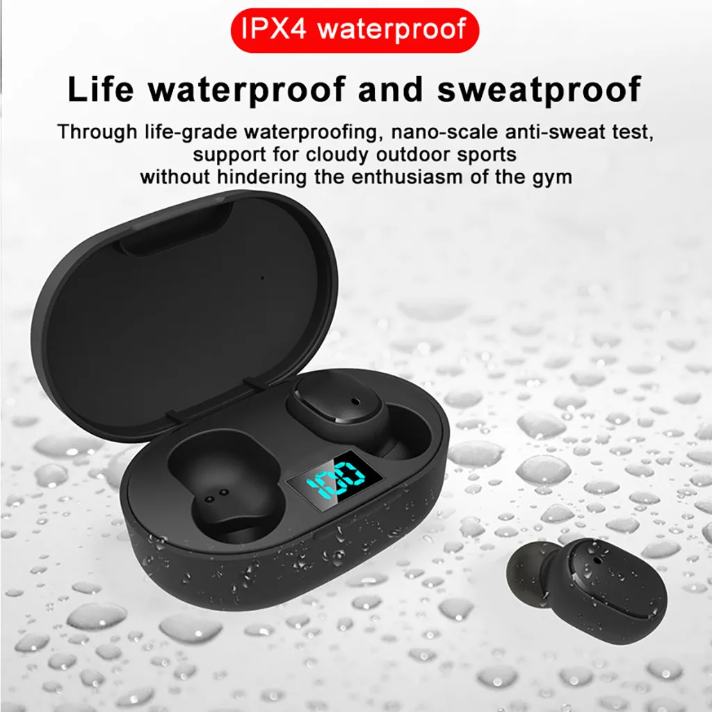 CARPRIE E6S беспроводные наушники TWS True Bluetooth 5 0 стерео с басами в ухо гарнитура